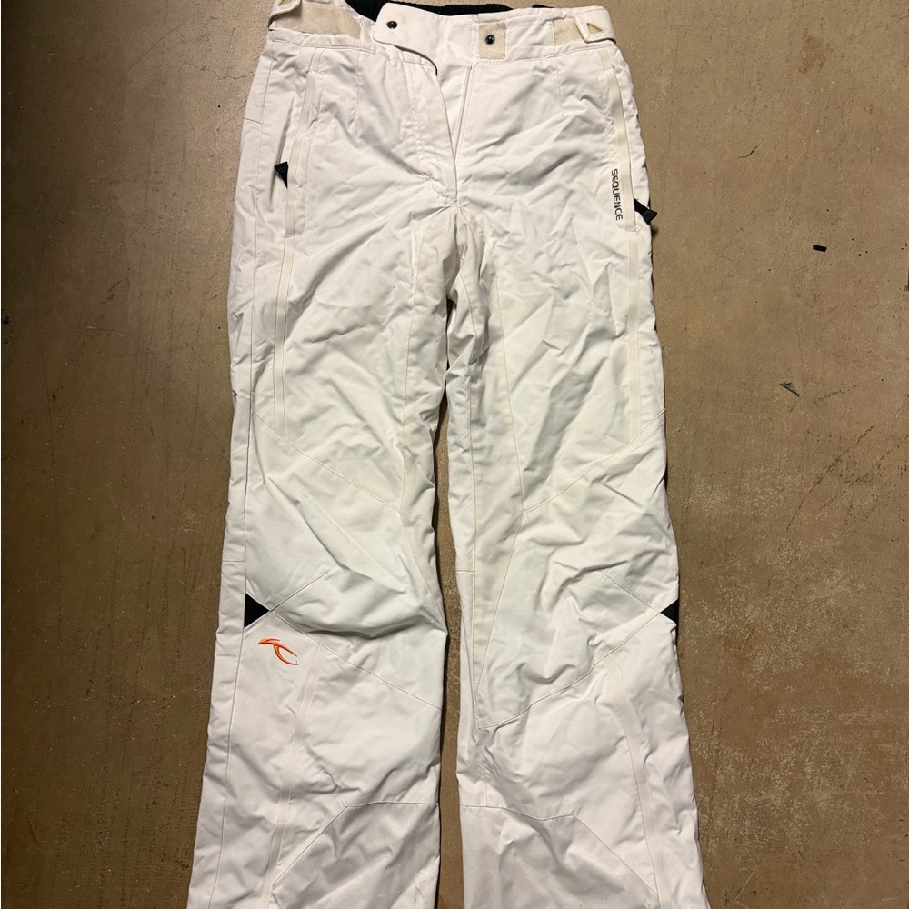 Women’s White Ski Pants